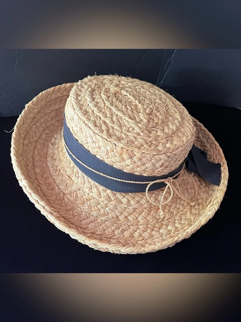 Helen Kaminski Newport SB Classic 5 Raffia Straw Hat
